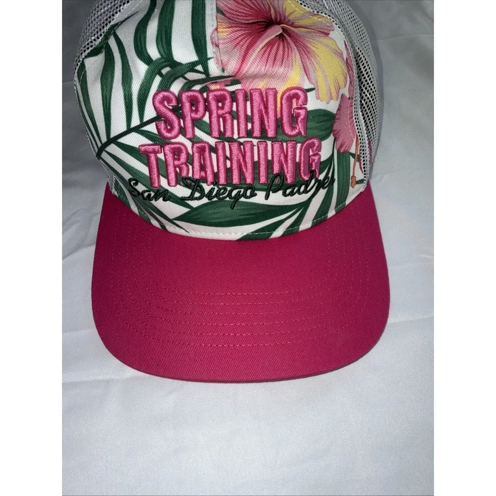 NWOT San Diego Padres Spring Training Tropical/Flowers Hat For Women 47 Brand